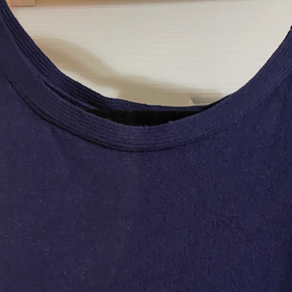 Chico's Deep Blue Tank Top - Picture 3 of 3